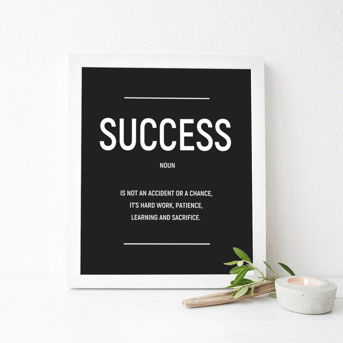 Inspirational Wall Art, Office Wall Decor, Motivational Wall Art