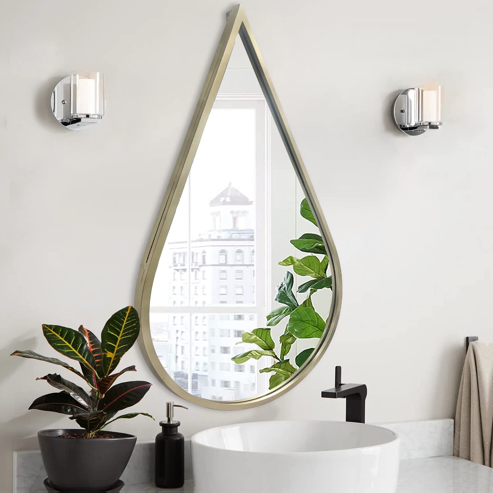 Amazon.com: BAODANFU Wall Mirror Decorative Mirrors Mounted