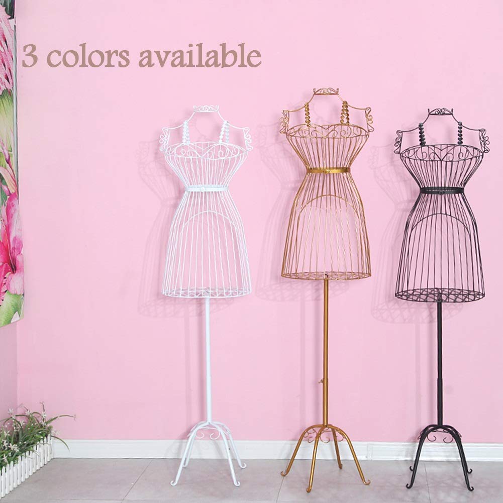 装飾的ワイヤーフレームマネキン