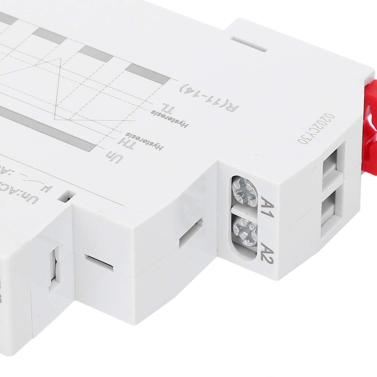 Respicefinem Ac 24V-240V Grw8-02 18. 0×9. 0×3. 0 Temperature Control Relay Din Rail Installation with Probe Grw8-02 Ac 24V-240V -15 to 45 2. 5Kv