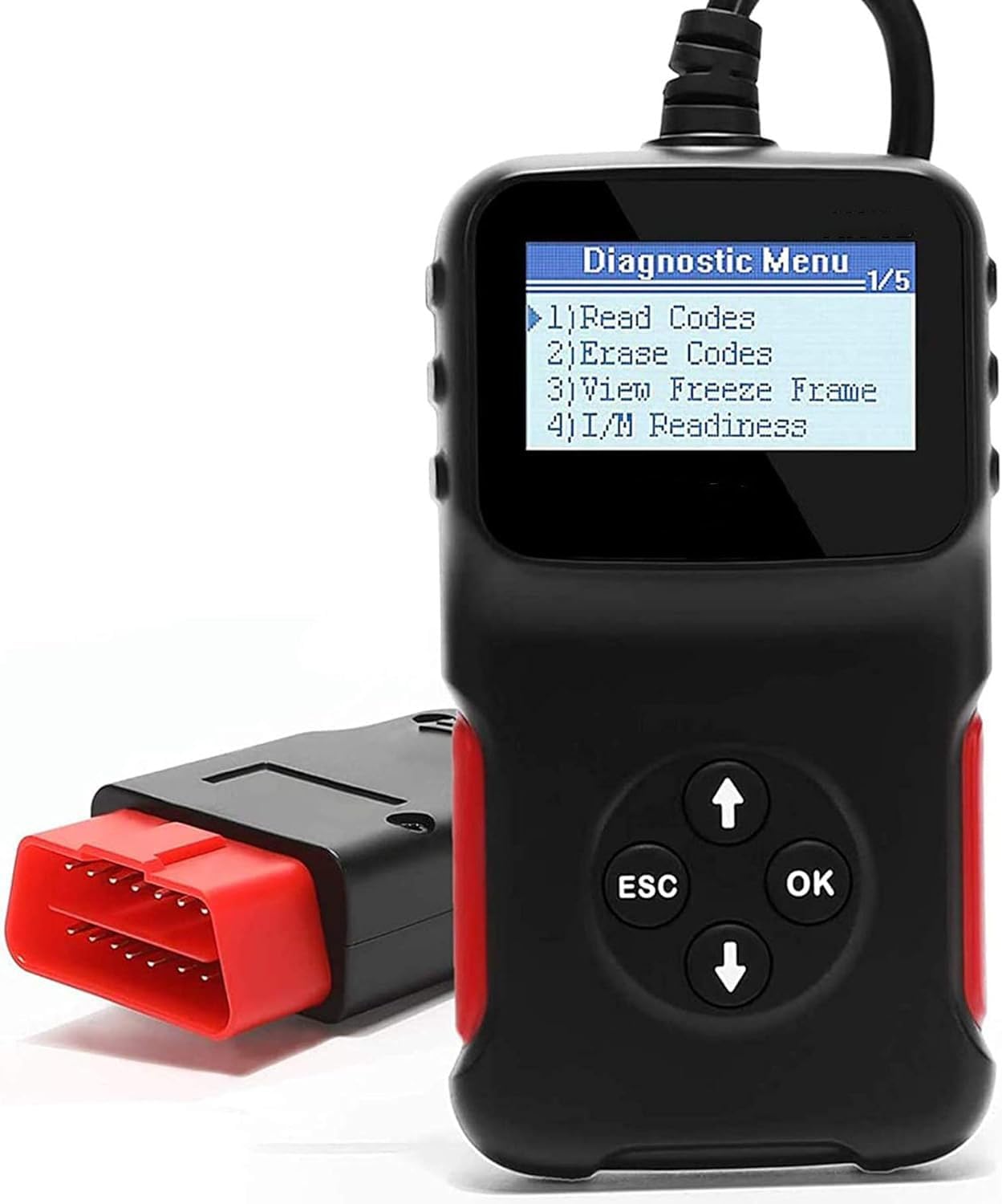 akface OBD2 Scanner OBD2 Code Reader, Plug and Play OBD2 Car Diagnostic