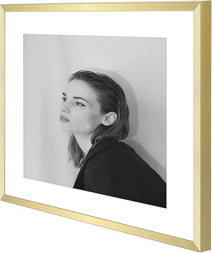 Vista 142 de Golden State Art - Portarretratos de aluminio de 18 x 24 pulgadas - con paspartú para fotos de 16 x 20 pulgadas o sin paspartú para póster de 18 x