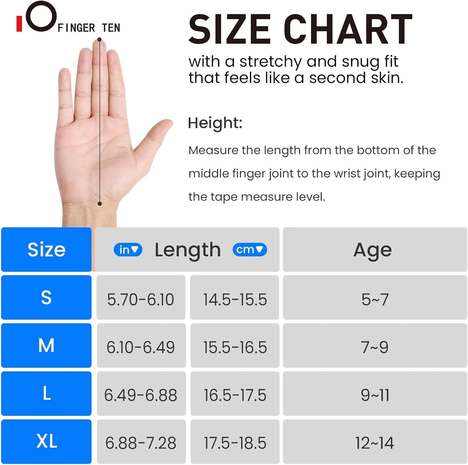 FINGER TEN American Football Gloves Handschuhe Fußball Empfangshandschuhe für Jugendliche Upgrade Atmungsaktive Flexible Empfangshandschuhe Geschenk für Kinder Jungen Mädchen