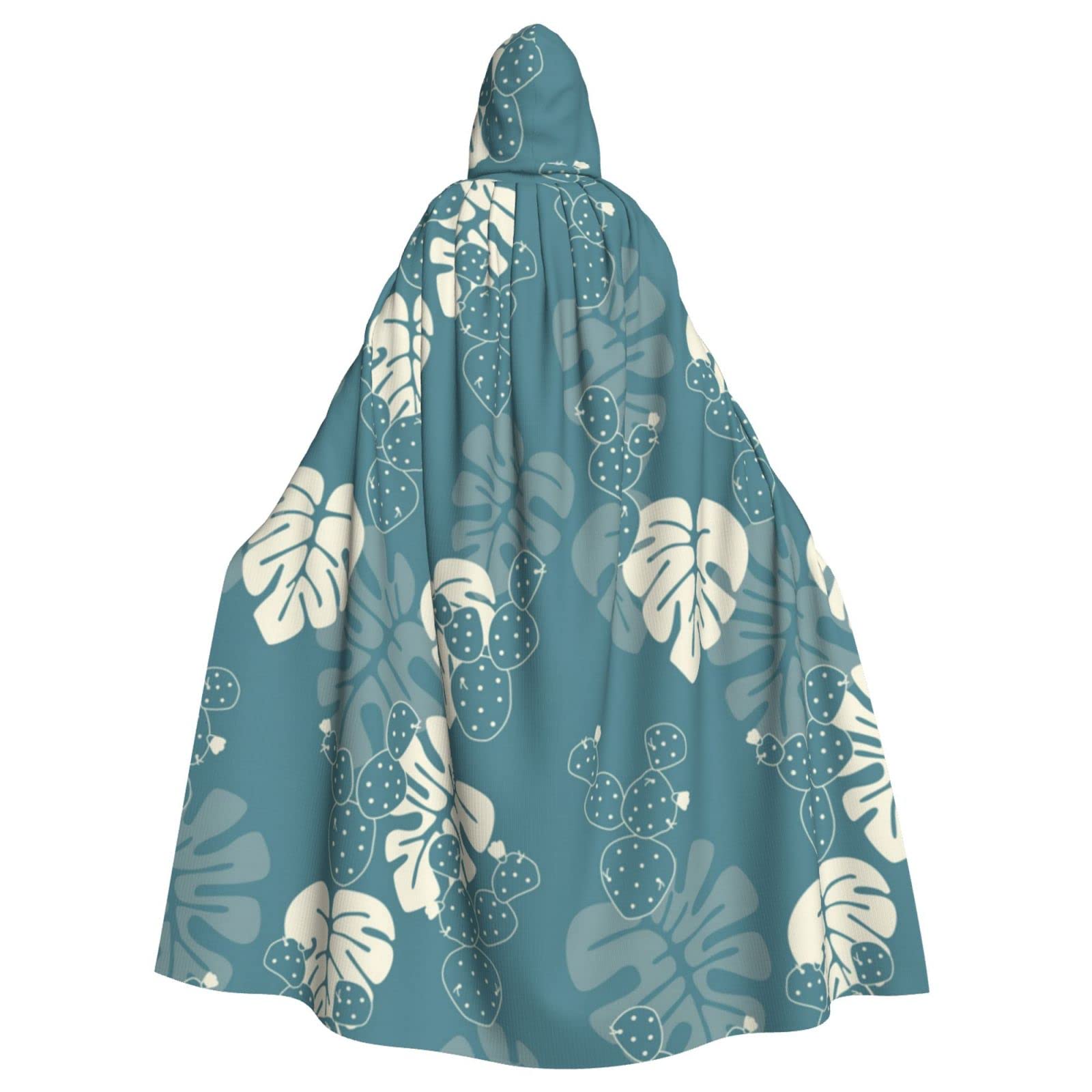 Luxury Cute Leaves Unisex Hooded Halloween Cloak Cosplay Halloween Christmas Fancy Dress Costumes For Adults
