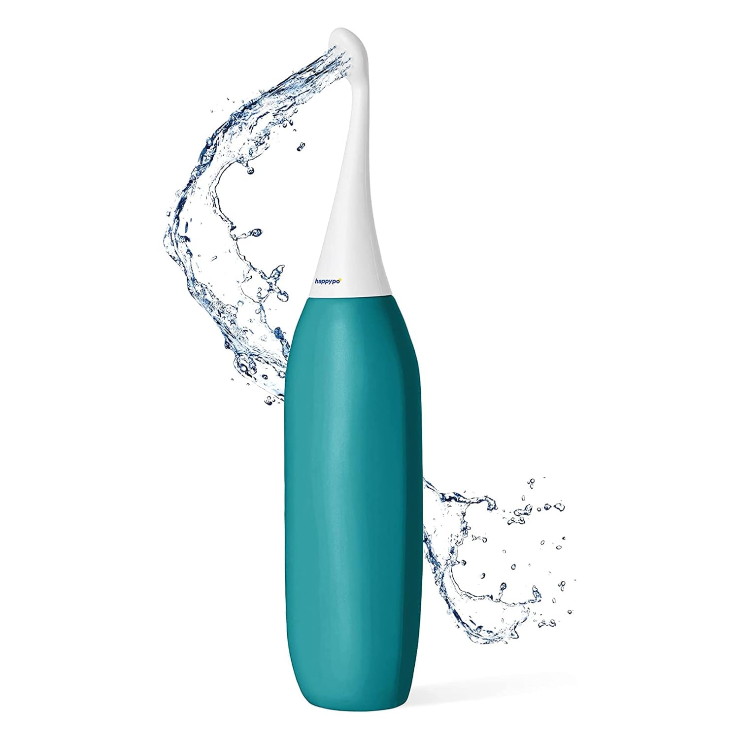 HappyPo Lave fesse XL original avec 50% de volume extra Connu de la télévision I Easy-Bidet remplace les lingettes humides et la douche-WC