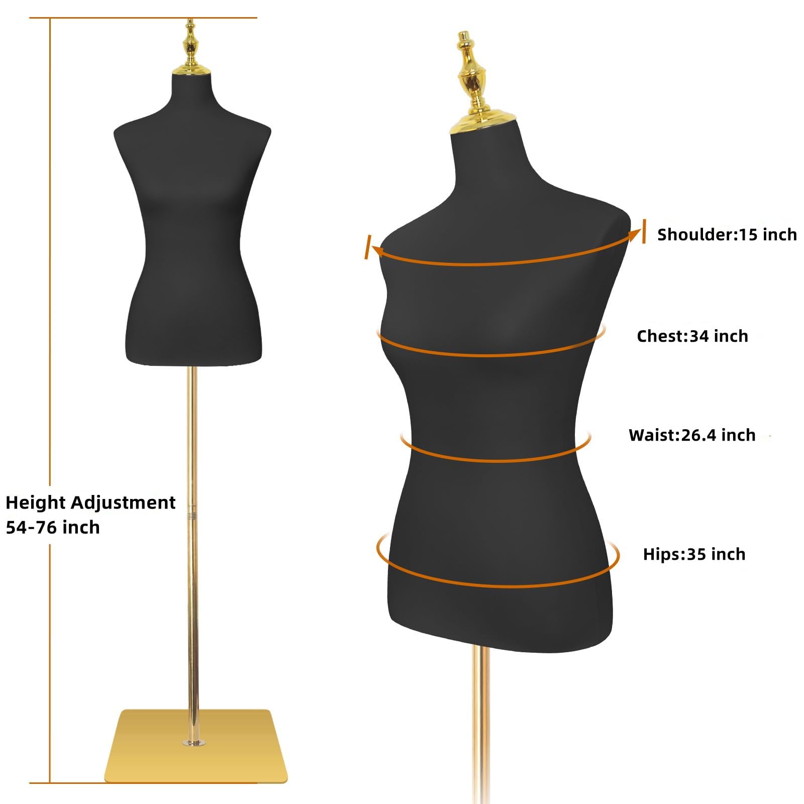 レディースSHOP~MANEMANE~ Amazon.com: EaseHome Mannequin Body Female Mannequin Torso,Height
