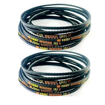 HPGM Sewing Machine Motor BELT | (Size : 6 * 375MM - Black) Motor Belt for Sewing Machine - Pack of 20 (31019)