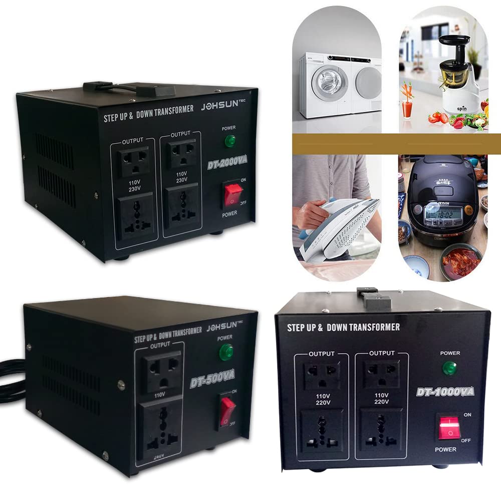 Trasformatore di tensione da 1000 W, 220 V a 110 V, convertitore step-up/-down