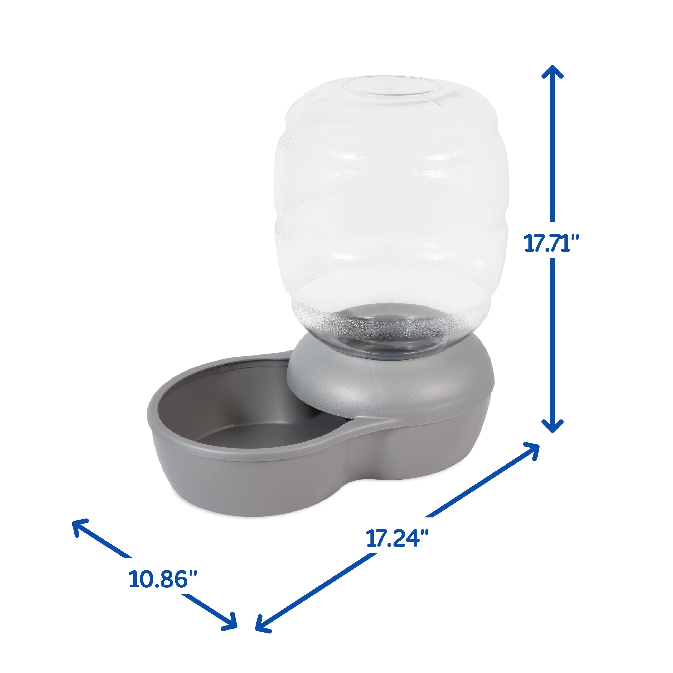 Dog Water Bowl Dispenser Petmate Replendish Gravity Waterer Cat - Main Image