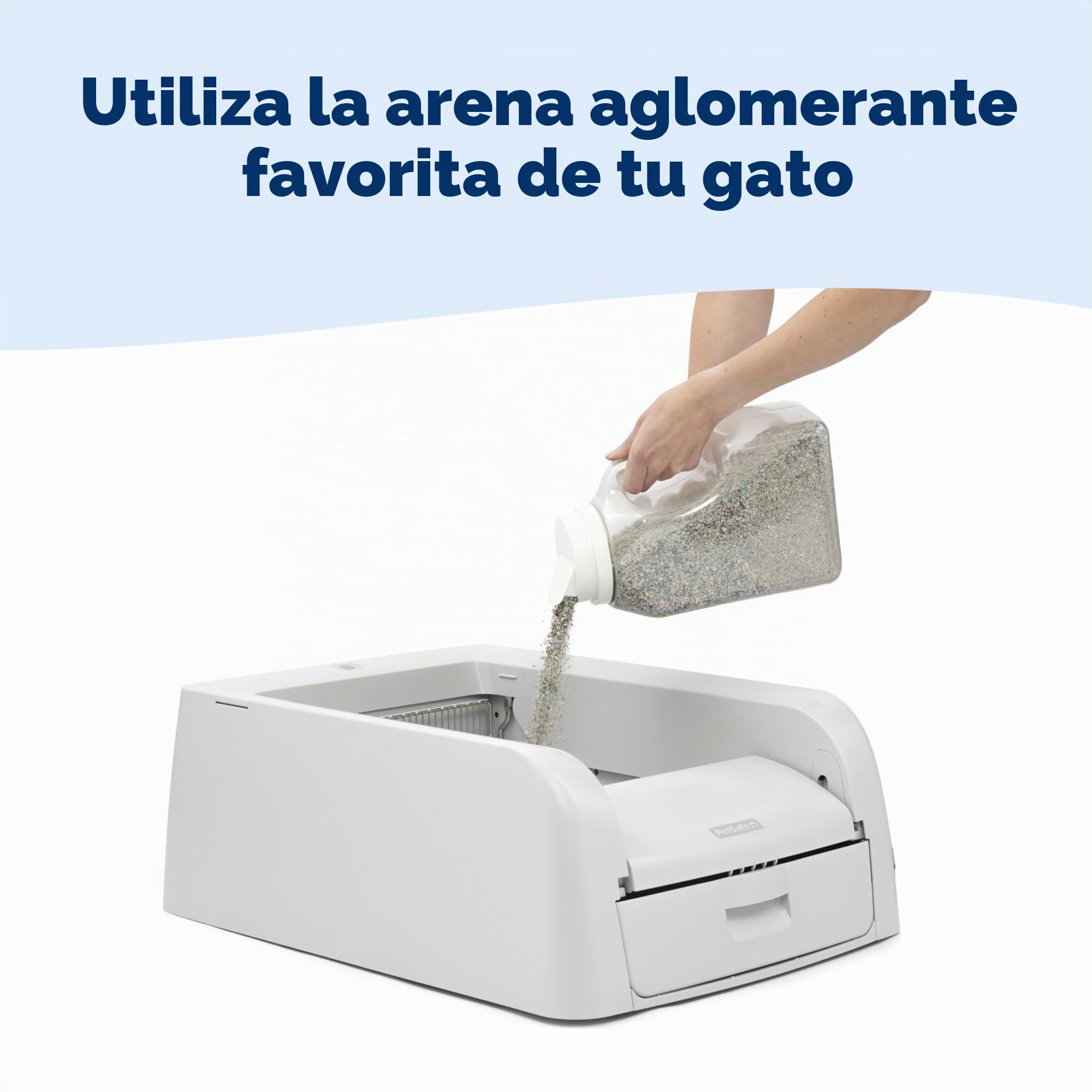 PetSafe ScoopFree - Caja de Arena autolimpiante para Arena aglutinante - Control Superior de olores - Nunca vuelvas a Recoger la Arena - para hogares con Gatos Individuales y múltiples