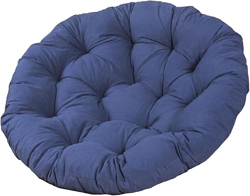 Cojín de asiento de 24 x 24 pulgadas, lavable, impermeable, redondo, para asiento de patio, para interiores y exteriores, silla mecedora, oficina,