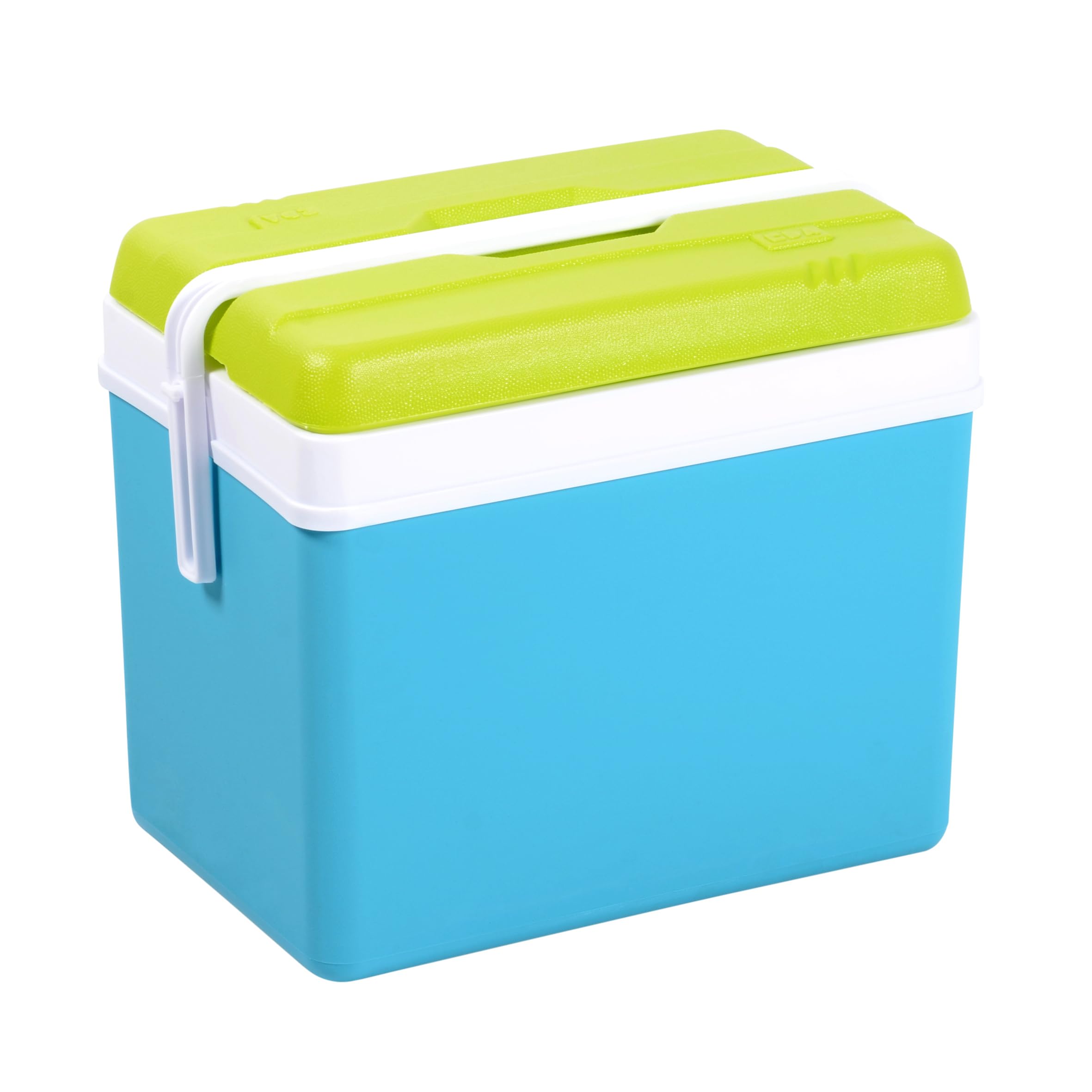 Glacière en plastique - Boîte isotherme d'extérieur avec poignée de transport - Sac isotherme pour camping, pique-nique, festival, jardin