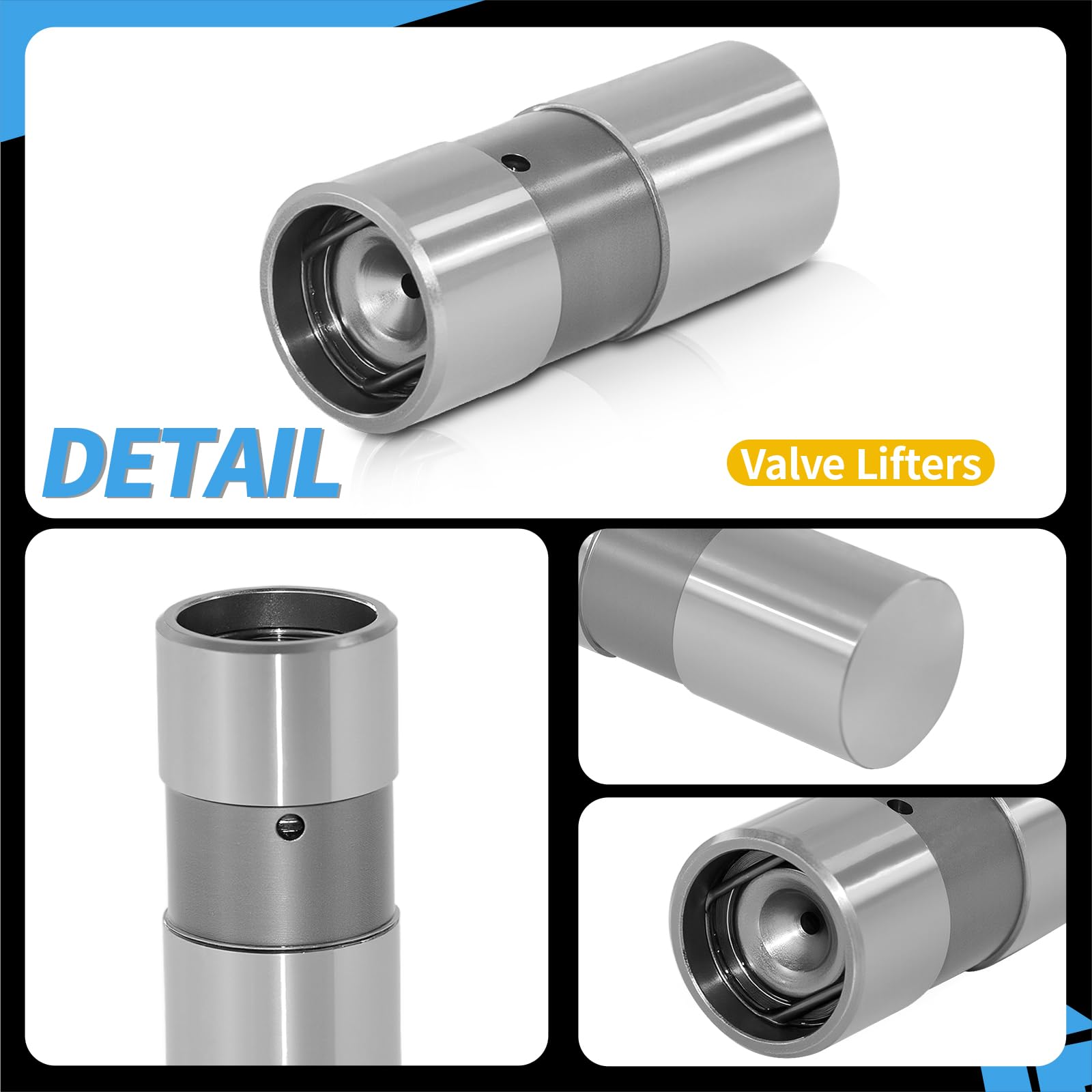 Kit di punterie idrauliche per sollevatori valvole, 8 pezzi, 25343052, per Chevy BBC SBC 267 283 302 305 327 348 350 400 402 409 427 454 4.3 4.6 5.0 5.4. 5.7 6.6 7.4L Motori
