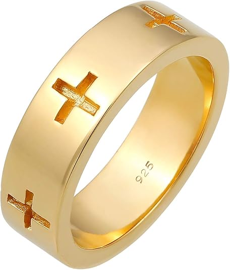 Anillo De Plata De Ley 925 Con Circonitas De Elli