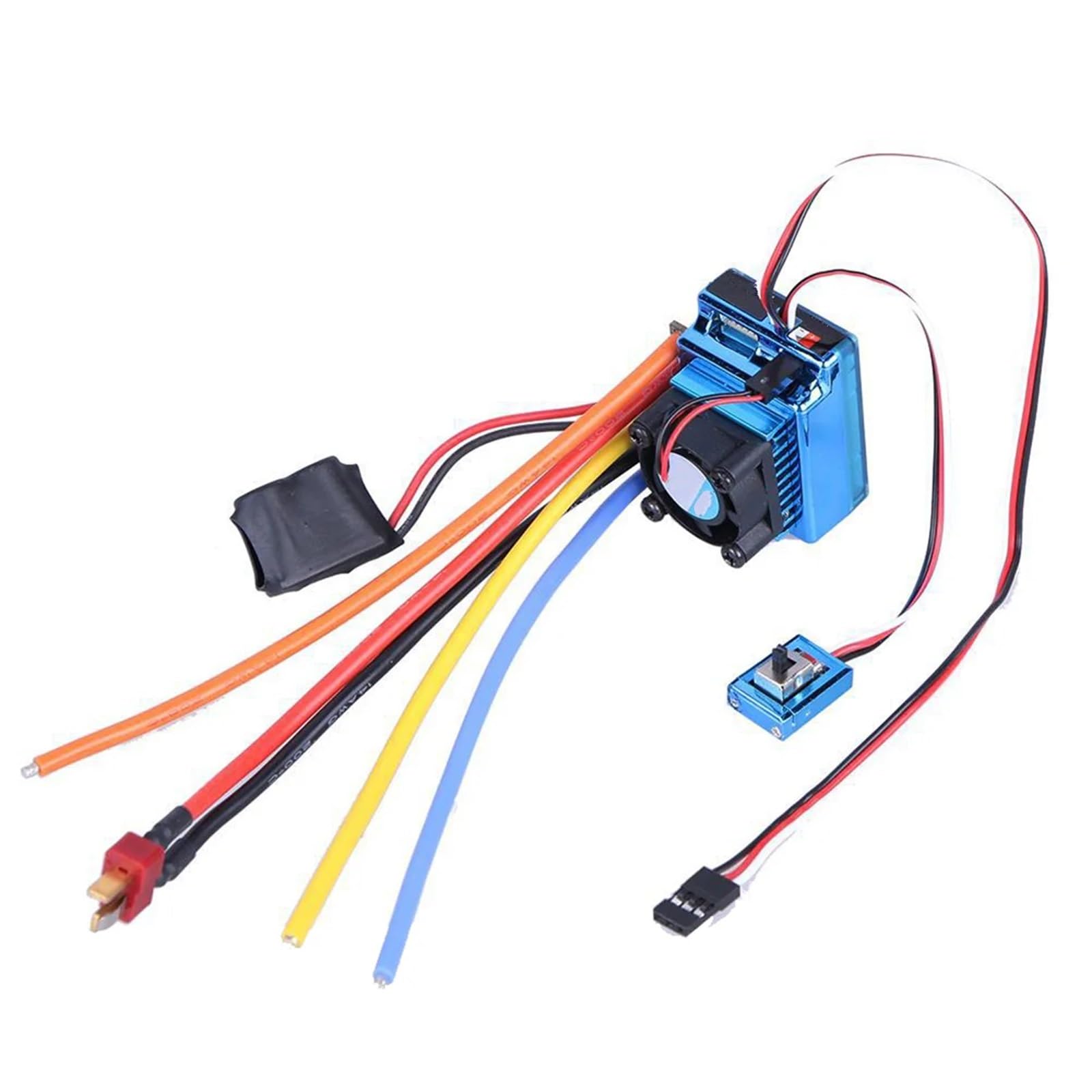 Rc Elettronico Esc Per Racing 1/8 1/10 1/12 120A Sensore Regolatore Di Velocità RC Auto Crawler Barca Aggiornamenti Parti Modello Accessorio Modificato Camion