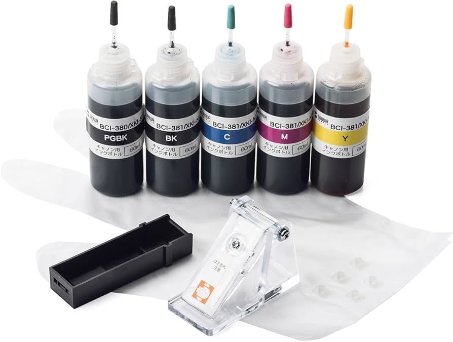 Amazon.co.jp: Sanwa Direct 300-C380381 Refill Ink Canon BCI-380