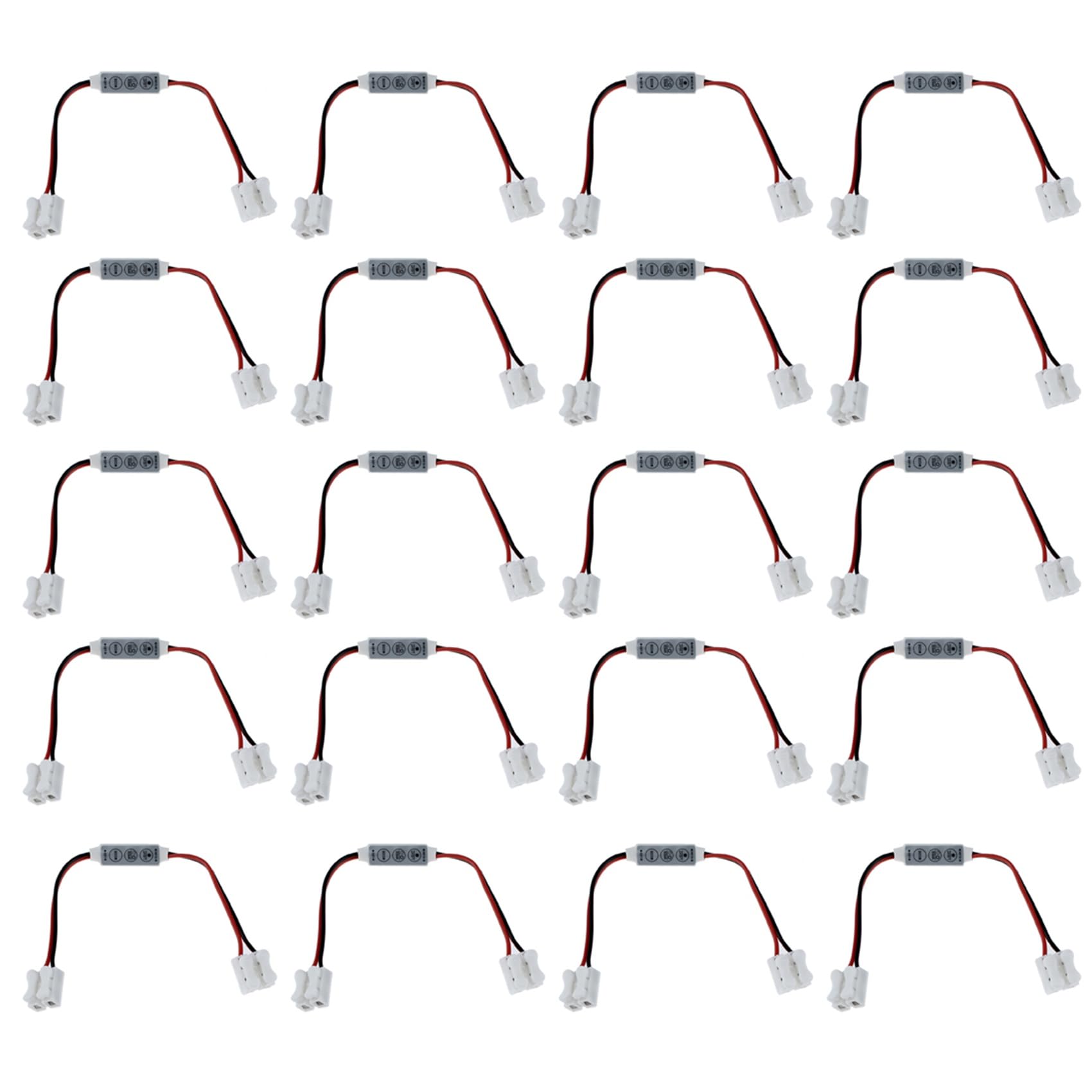 Bloepum 20X LED Strobe Controller Flashing Patterns and Speed Adjustment