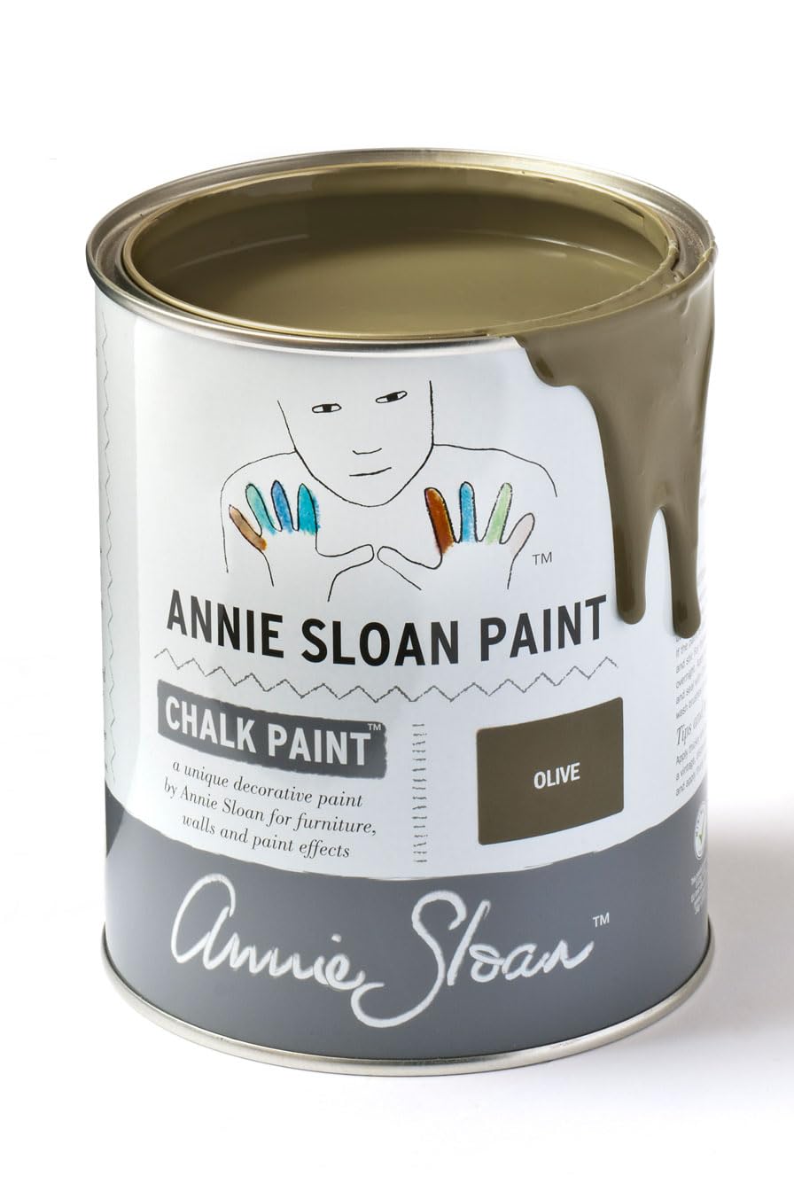 Dovetails Vintage Annie Sloan Chalk Paint 1 litre Olive Furniture Paint