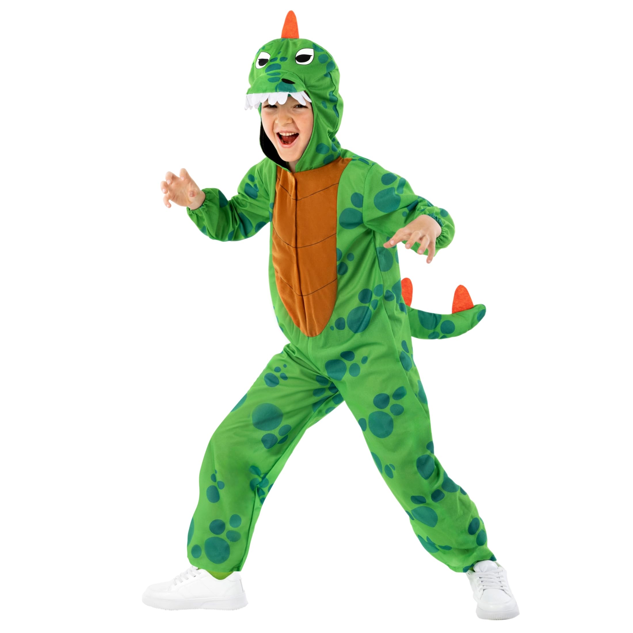 Carnavalskostuums kinderen, dinosauruskostuum, set, Halloween, cosplay