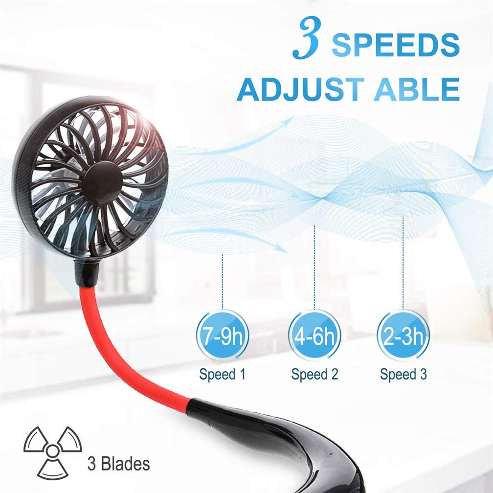 Ventilatore Portatile Mini Ventilatore Tascabile Pieghevole USB - Foto 12