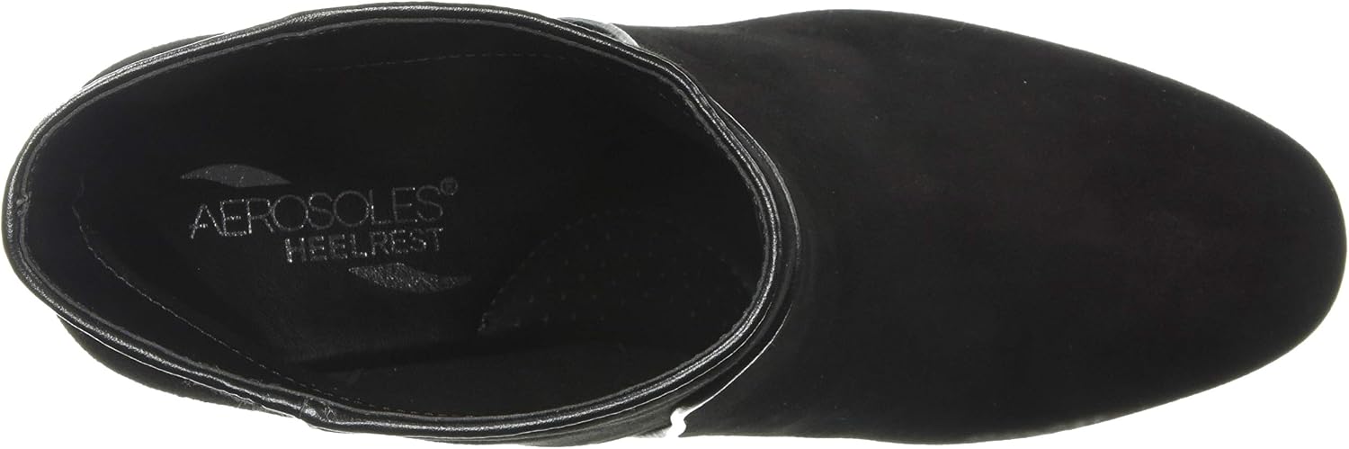 Women's Compatible Fashion Boot, Black Suede, 【初心者】 Size 10.0
