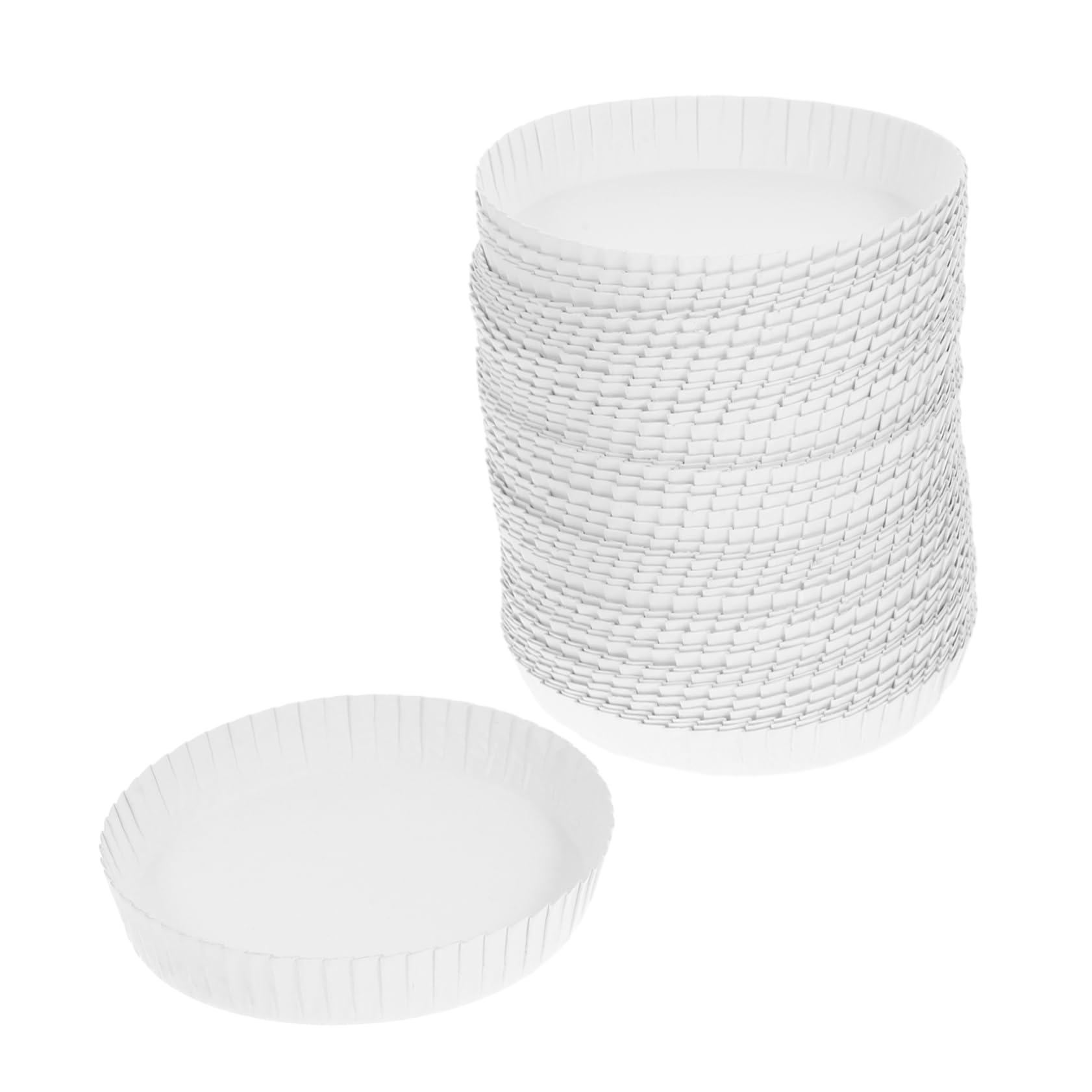 MUCKLILY Essential Party Cups Pcs Disposable Cup Caps Lid Coffee Lids Home Hotel Use Recyclable