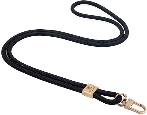 Llavero con cordón para el cuello de alta calidad, para credencial de identificación, llaves, cartera, para hombres y mujeres