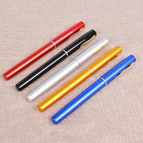 Caneta, Andoer Conjunto de carretel giratório para vara de pesca com canetas e carretéis de liga de