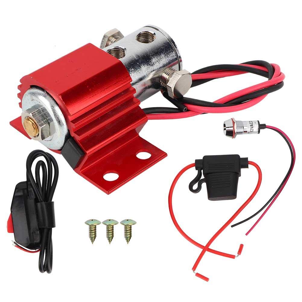 Aramox Line Lock, Stainless Steel, Red