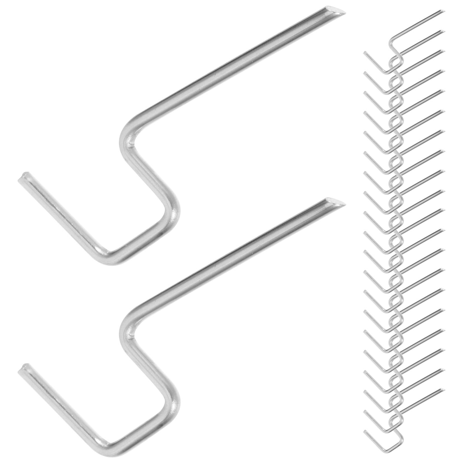 Didiseaon Ganchos Inoxidable Para Colgar Cuadros Para Paredes De Yeso Ganchos Resistentes Sin Clavos Para Decoración De Paredes Y Oficinas 30 Piezas X 5