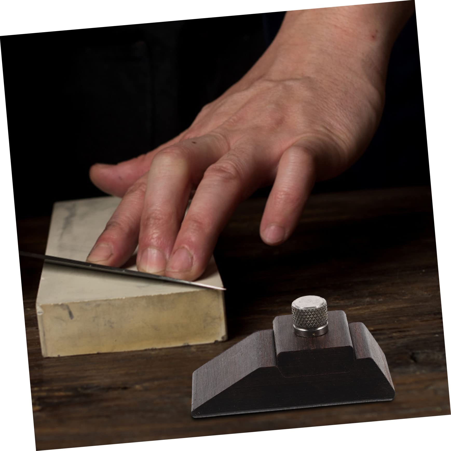 jojofuny 4pezzi Blocco Di Levigatura Manuale Legno Strumento Versatile Per Finitura e Lucidatura Per Lavorazioni Legno e Cartongesso Design Con Vite Per Abrasiva Senza Pieghe