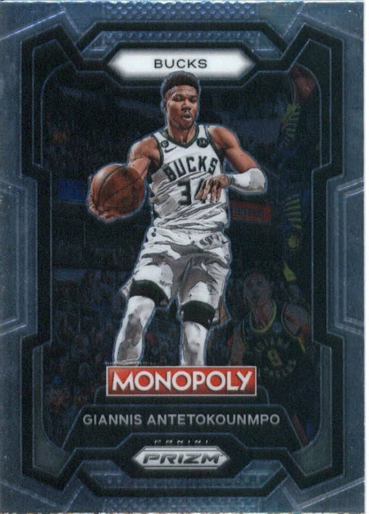 ヤニスアテトクンポ　プリズム Amazon.com: 2023-24 Panini Prizm Monopoly #49 Giannis