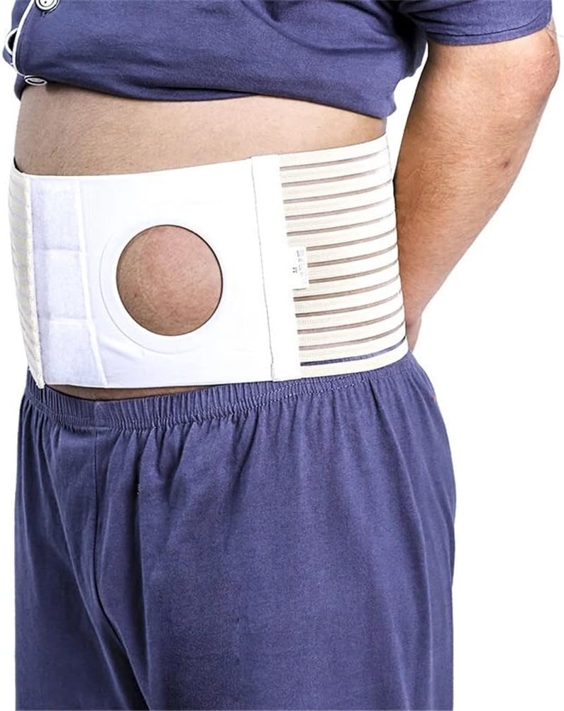 DYHQQ Ostomy Belt Abdominal Hernia Brace Support Binder Ostomy Girdle