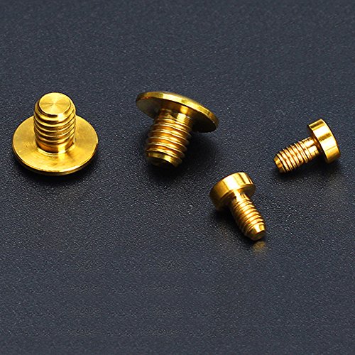 Parafuso, Romacci 4 PCS TC4 Titânio Parafusos do Cilindro do Freio Hidráulico da Bicicleta Parafuso