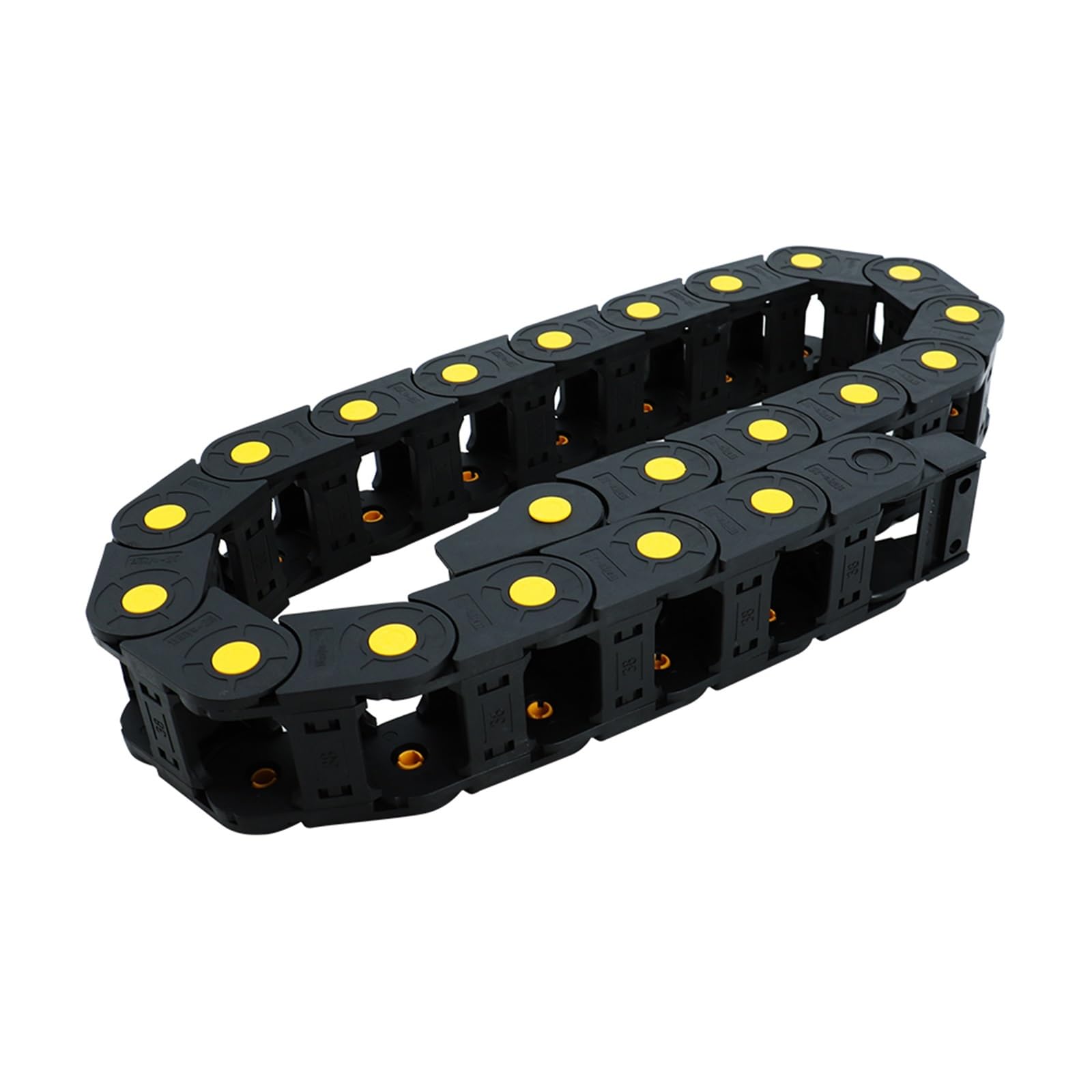 45 x 75 mm 45 x 75 mm Nylon-Maschinenschleppleine Kunststoffkabelkette Schleppkette Slient Bridge L 1 m for CNC-Fräse
