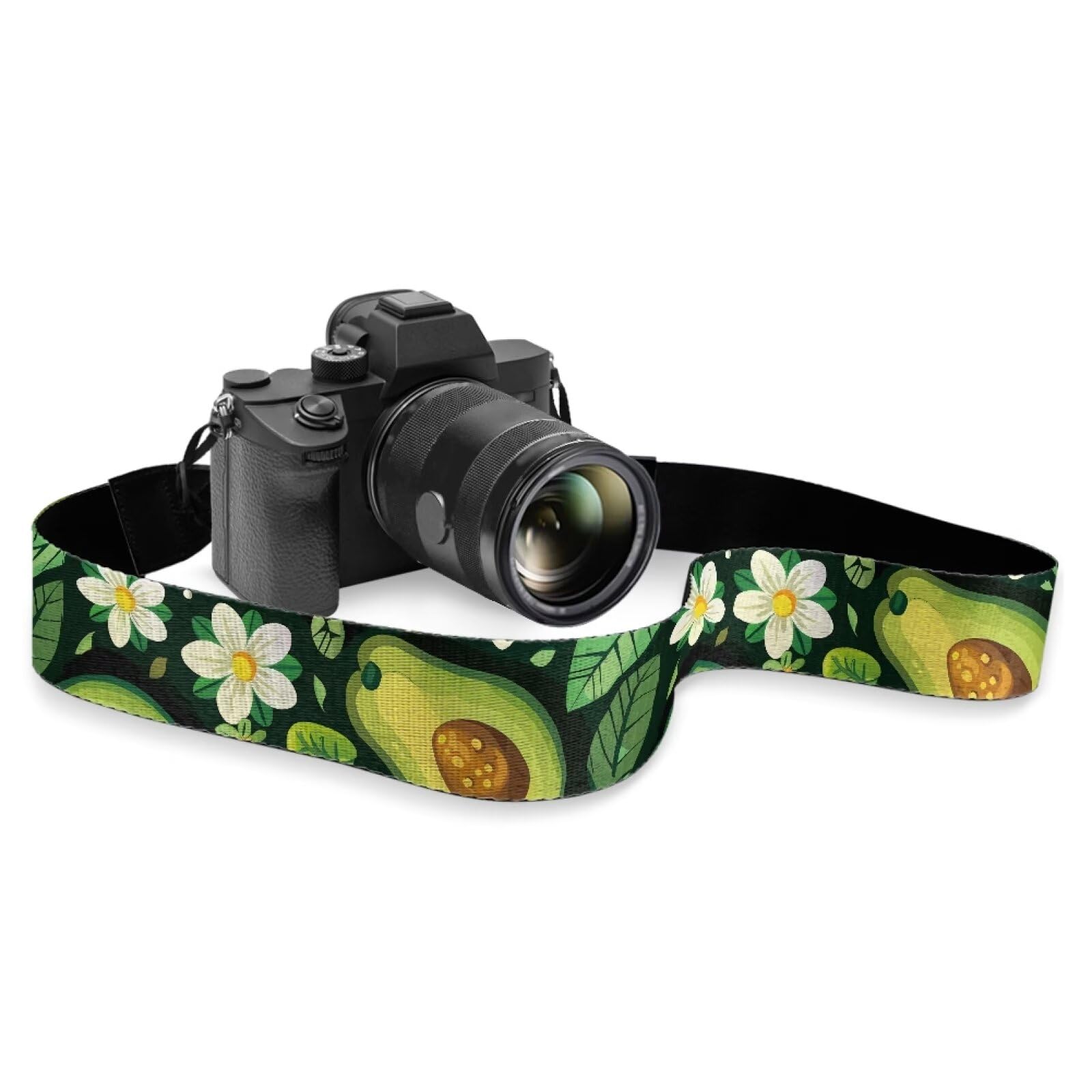 Sepetwhos Avocado Camera Strap Adjustable Neck Shoulder Strap with Quick Release Buckles Universal Neck Belt Strap for Photographers