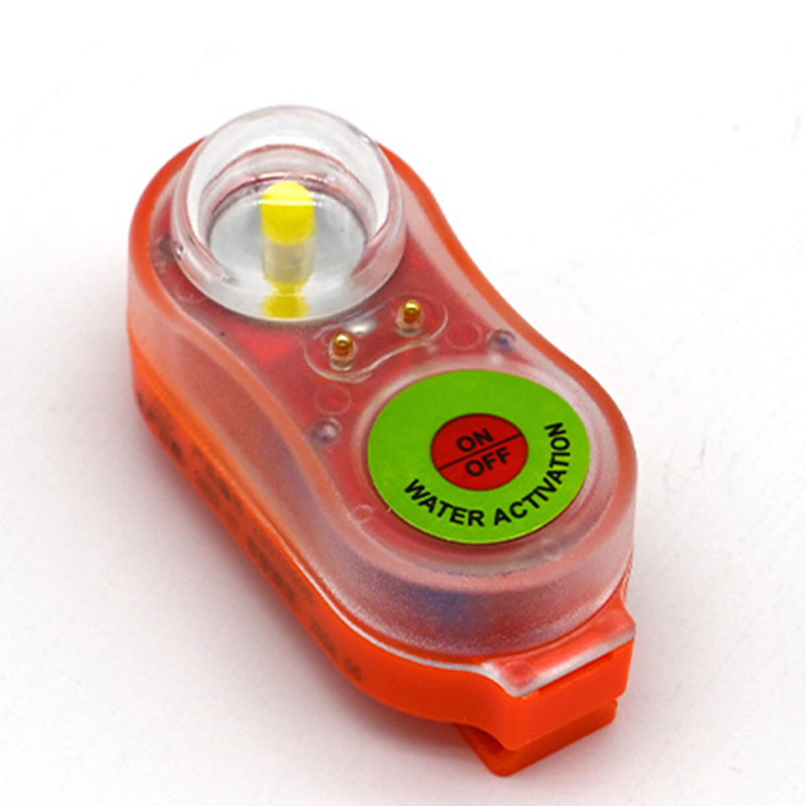 Generico Luci Giubbotto Salvataggio a LED con Attivazione ad Acqua - Set da 8 Pezzi - Rosse e Verdi per Emergenza in Mare per Sopravvivenza in Acqua di Emergenza