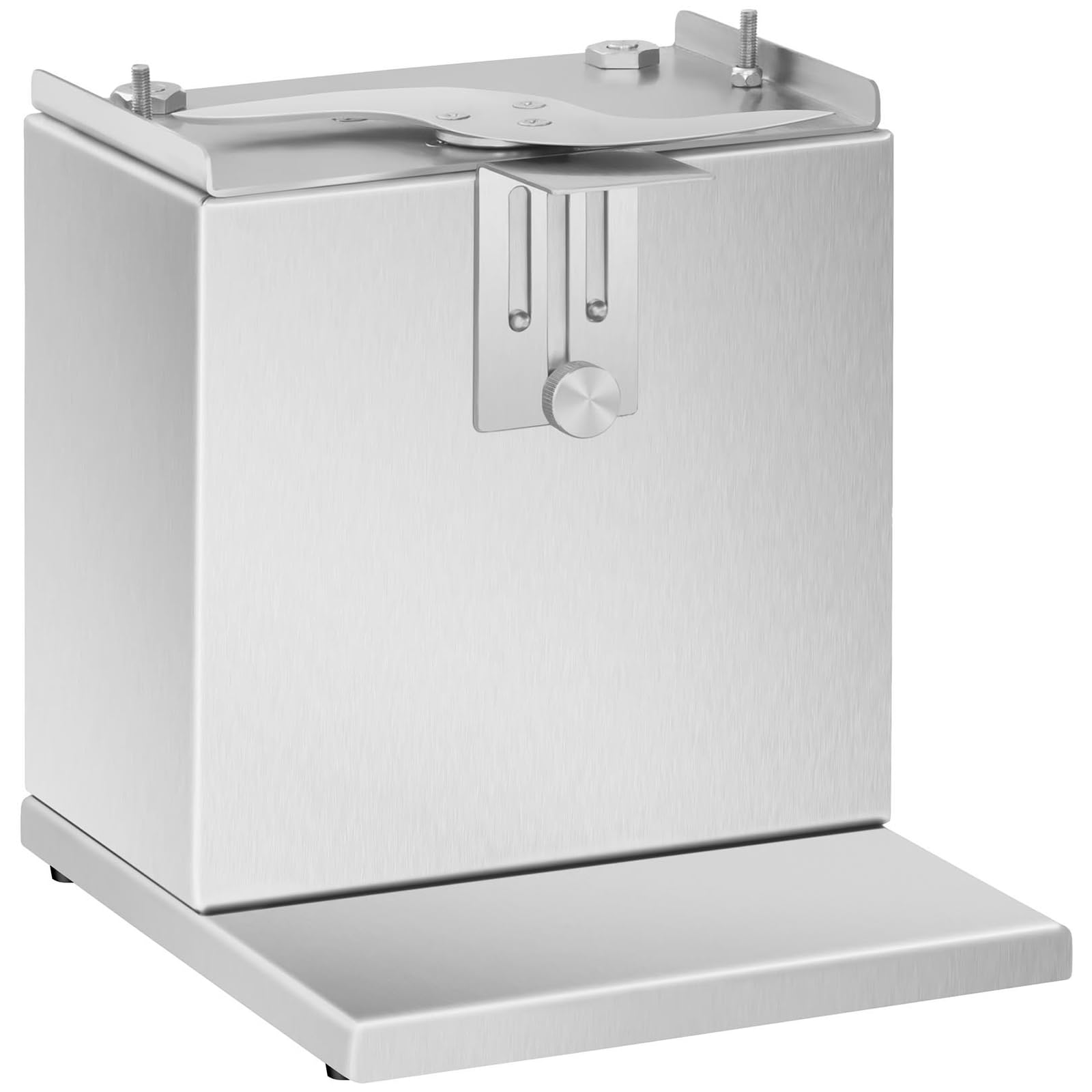 Royal Catering Cortador de Salchichas Eléctrico 105 W / 230 V, Grosor de las lonchas 5-35 mm, Cuchilla doble de Acero inoxidable
