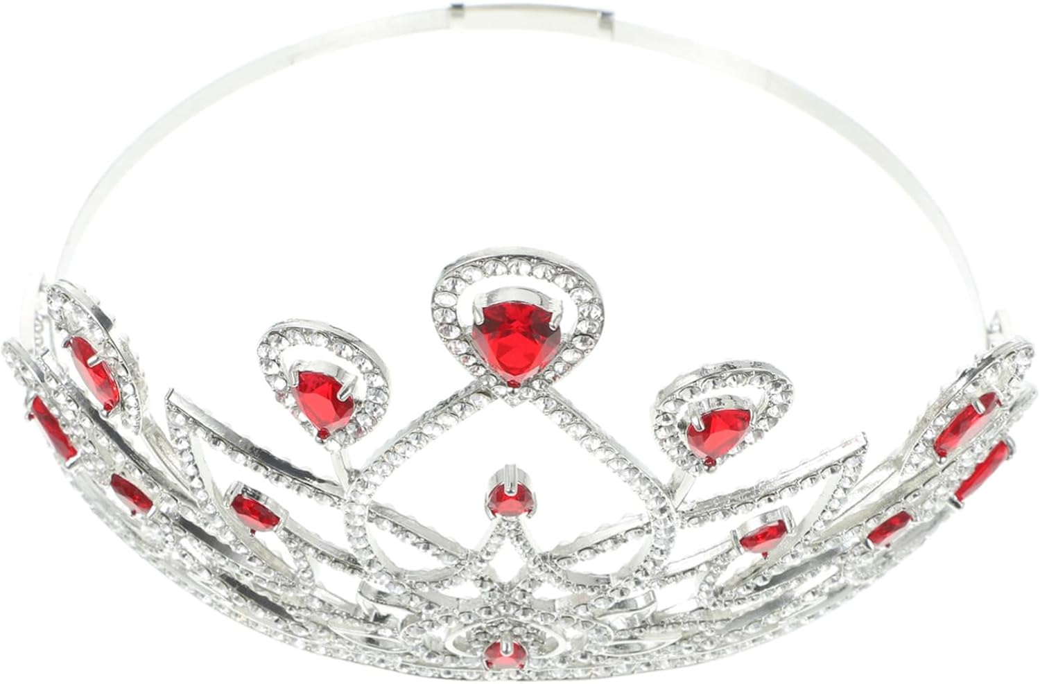 Beavorty バロック調キュービックジルコニアクラウン 女性用ウェディングヘッド 結婚式 ブライダル アクセサリー 可能