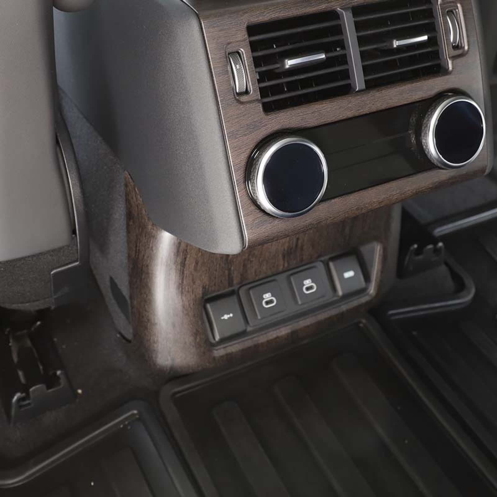 Dla Land Rover Discovery 5 2021 2022 stylizacja samochodu ABS tylna klimatyzacja wylot powietrza wykończenie ramy akcesoria do wnętrza samochodu