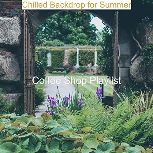 Chilled Backdrop for Summer Coffee Shop Playlist Digital