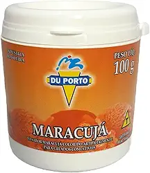 Base em Pó Para Sorvetes Picolés Geladinhos Vários Sabores (Maracujá)