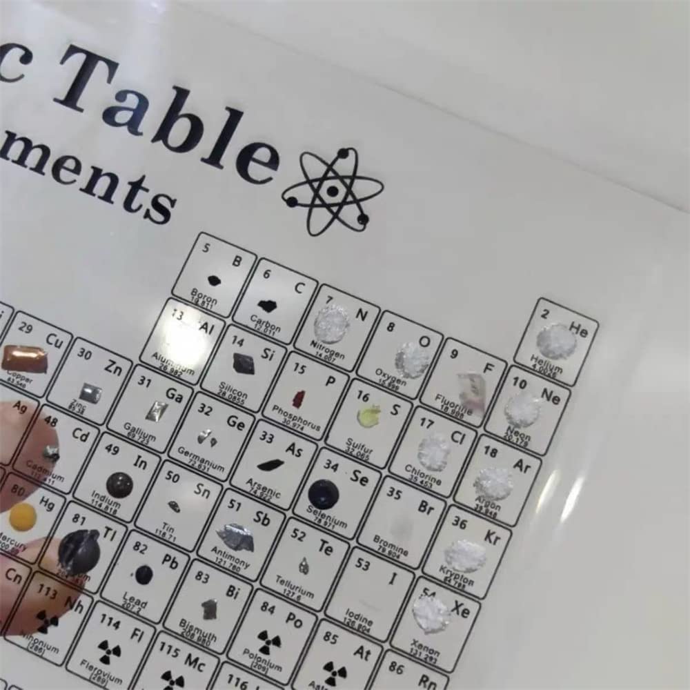 Tableau Périodique, Affiche du Tableau Périodique, Tableau Periodique des Elements, 83 Elements, Periodic Table of Elements, pour étudiant Enseignant