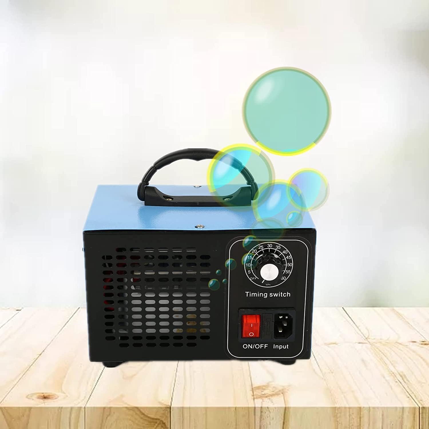 Générateur D'Ozone Professionnel ECODE - Purificateur Air, Eau & Aliments, Minuterie, 25-250 M², Élimine Odeurs & Virus Purificateur à Ozone Domestique