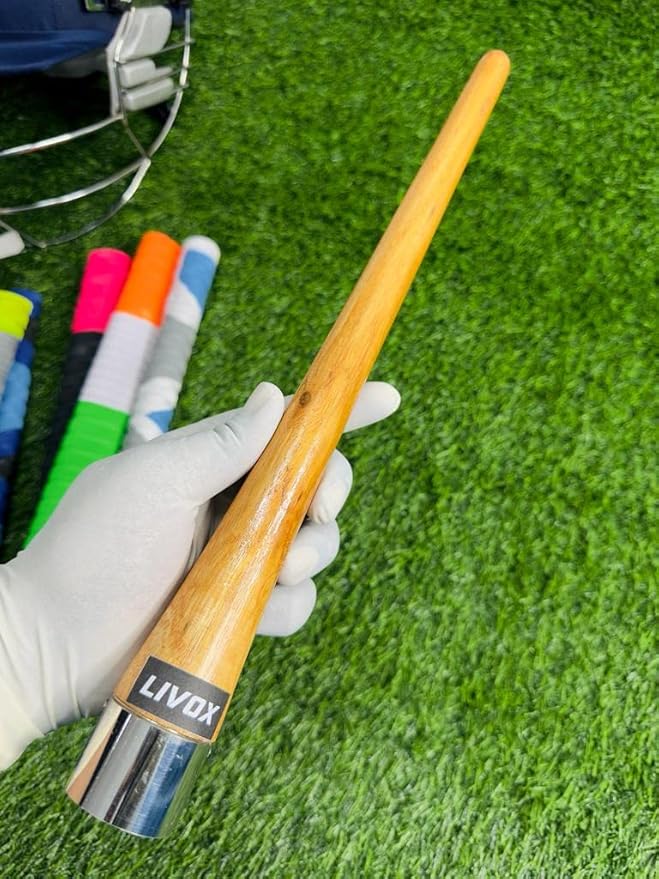 Buy Livox Wooden Sports Cricket Bat Handle Grip Cone Grip Applicator