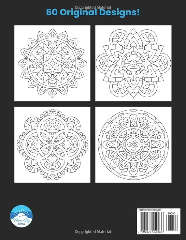 amazon-com-easy-mandalas-coloring-book-volume-4-large-print-simple-mandala-coloring-book-for-adults-kids-seniors-and-beginners-9798870959436-press-paper-sky-books for Free Printable Mandalas For Beginners Amazon.com: Easy Mandalas Coloring Book: Volume 4, Large Print Simple Mandala Coloring Book for Adults, Kids, Seniors and Beginners: 9798870959436: Press, Paper Sky: Books for Free Printable Mandalas For Beginners