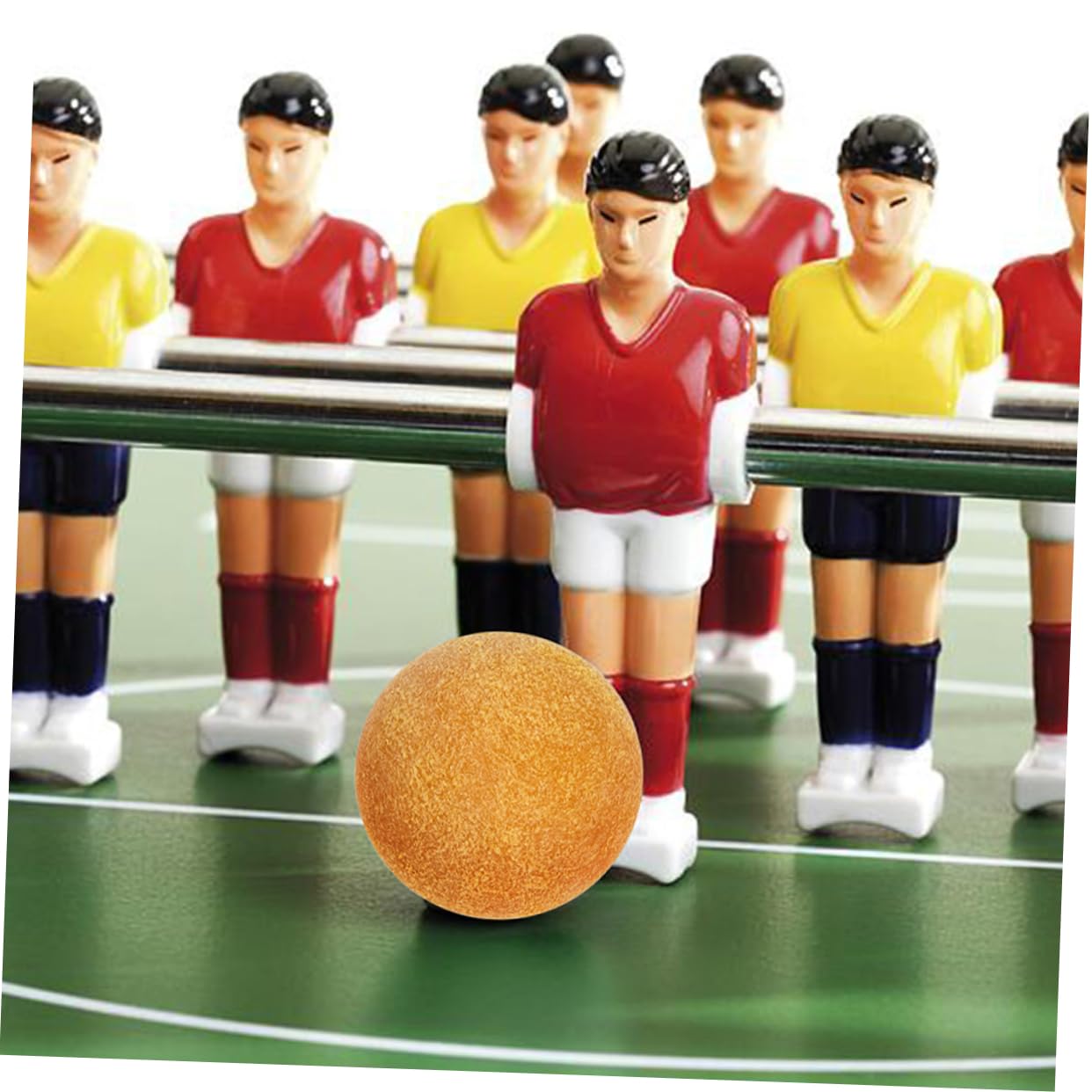 Abaodam 30piezas Bolas De Futbolín para Mesa Accesorios De Futbolín Bolas De Repuesto para Partidas De Futbol Casa y Tiendas
