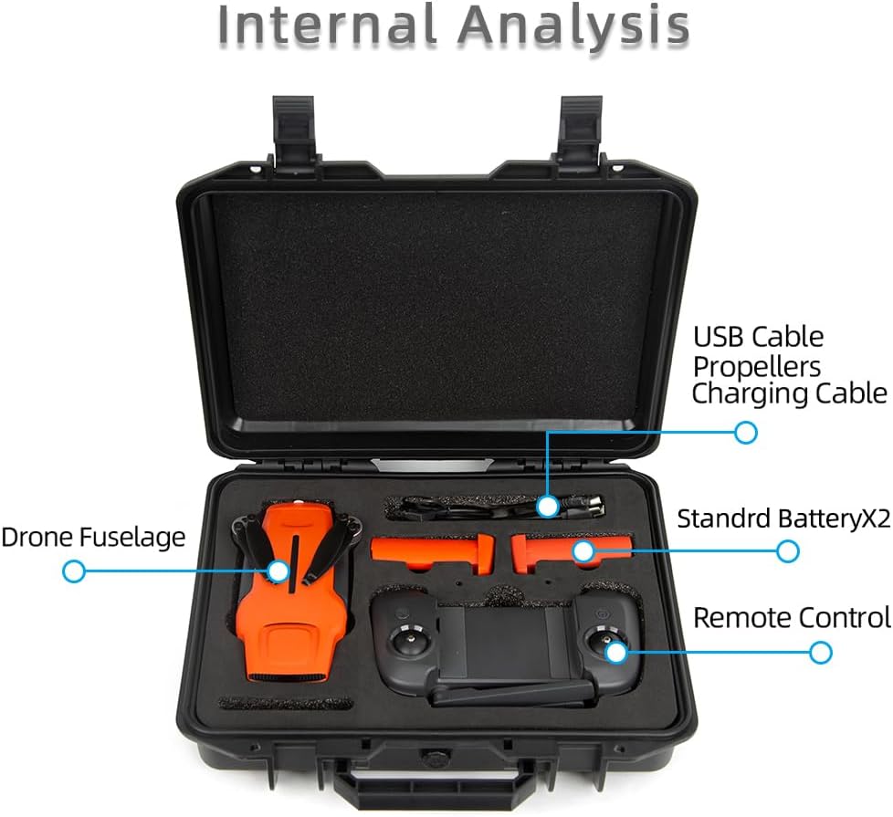 Hard Case For FIMI Mini 3,Waterproof Shockproof Handbag Protective Box Carrying Case Travel Storage Case for Fimi Mini 3 Drone Accessories Storage Bag
