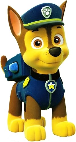 Calcomanía de pared de persecución de la Patrulla Canina de 7 pulgadas, para cachorros, cachorros, perros, perros, removibles, autoadhesivas,