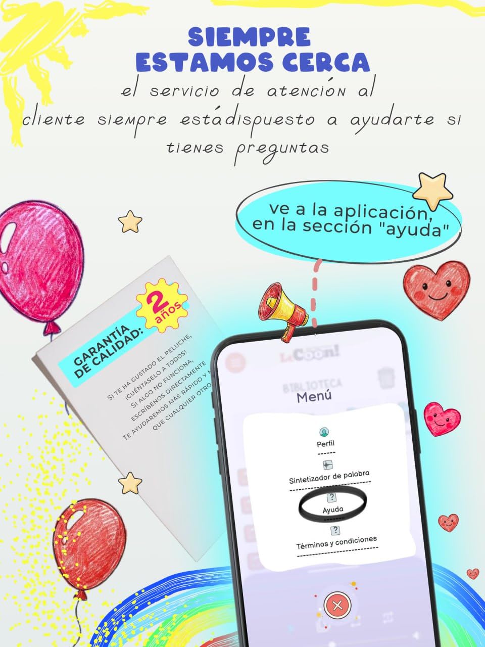 LeCoon Oso de Peluche – 500+ Historias, Canciones Infantiles y Nanas